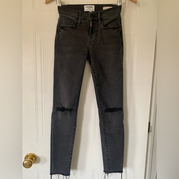 FRAME Jeans Jeanne Crop Skinny size 25 - Picture 1 of 5